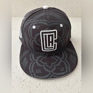 Black and Gray Patterned Cap